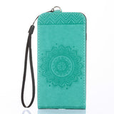 Embossed Flip Stand Case For Samsung Galaxy S8