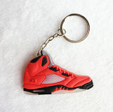 3D Printed Nike Air Jordan 5 Key Chains Collectibles