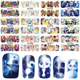 Special Set #6 - 48 Sheets Per Set | Cute Animals Theme Nail Art Decals