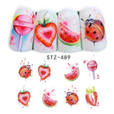 Special Set #4 -12 Sheets Per Set | Tropical Theme Nail Art Decals