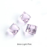 3D Rhinestone Cube Charms | 10 Pieces Per Set