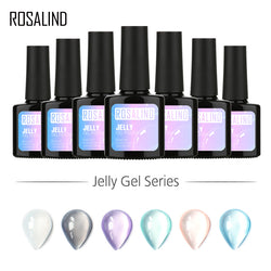 Meagan's Jelly Series - 14 COLORS 7ML Gel Nail Polish